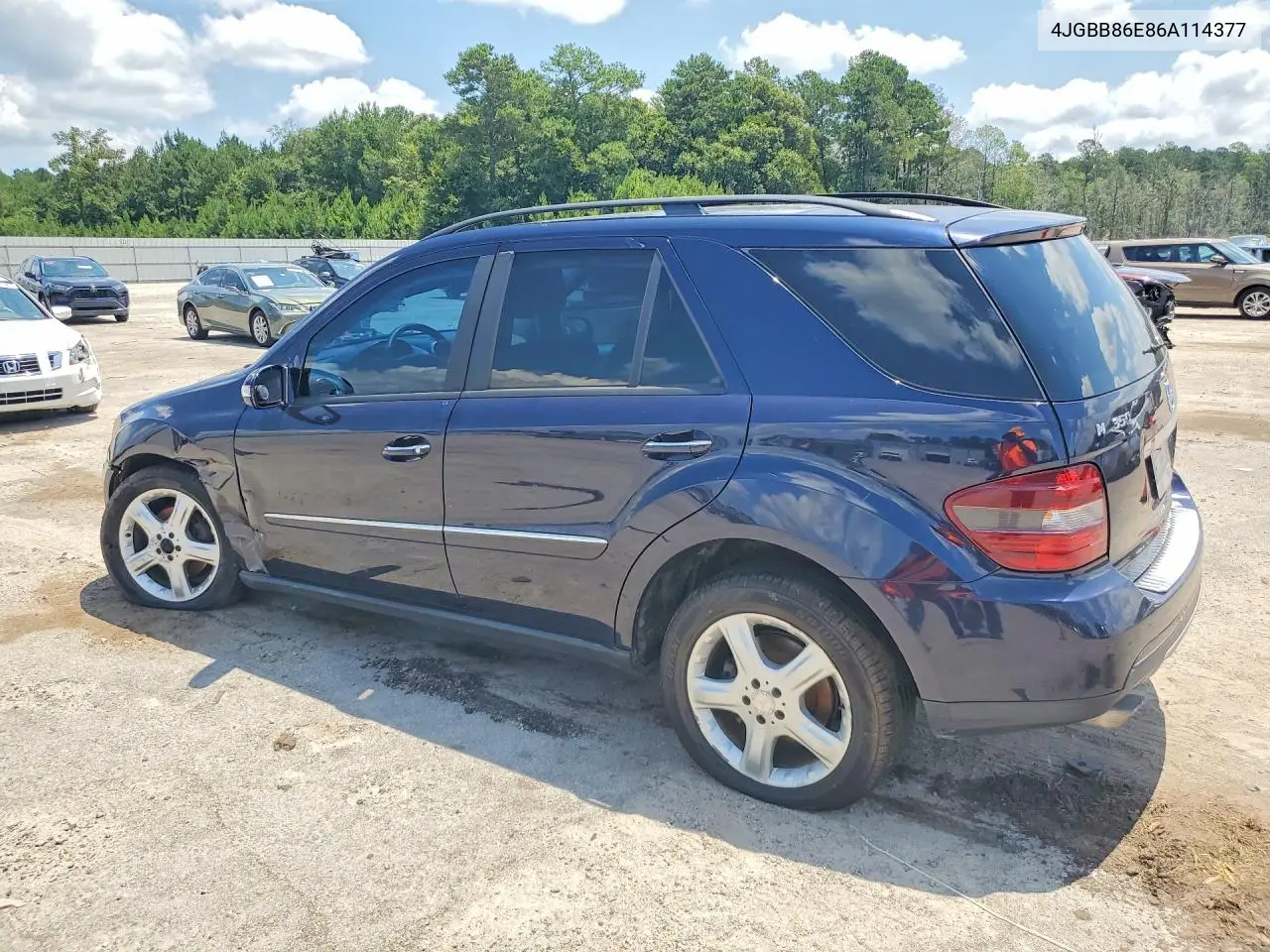 2006 Mercedes-Benz Ml 350 VIN: 4JGBB86E86A114377 Lot: 58895026