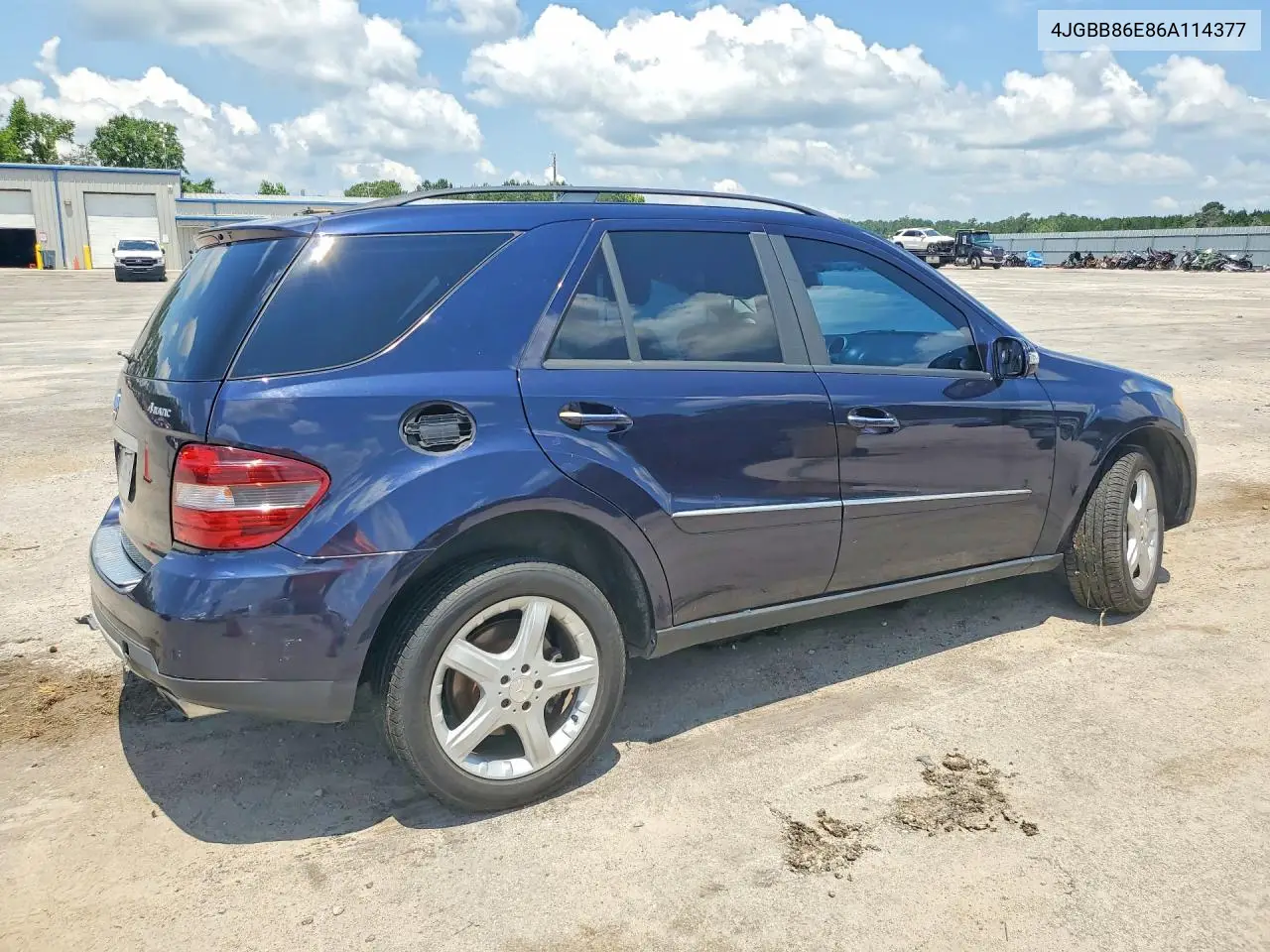 2006 Mercedes-Benz Ml 350 VIN: 4JGBB86E86A114377 Lot: 58895026