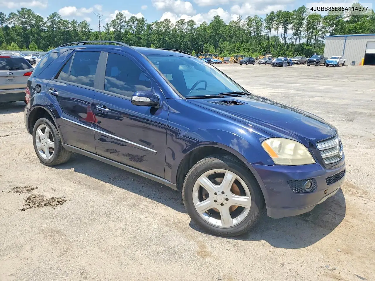 2006 Mercedes-Benz Ml 350 VIN: 4JGBB86E86A114377 Lot: 58895026