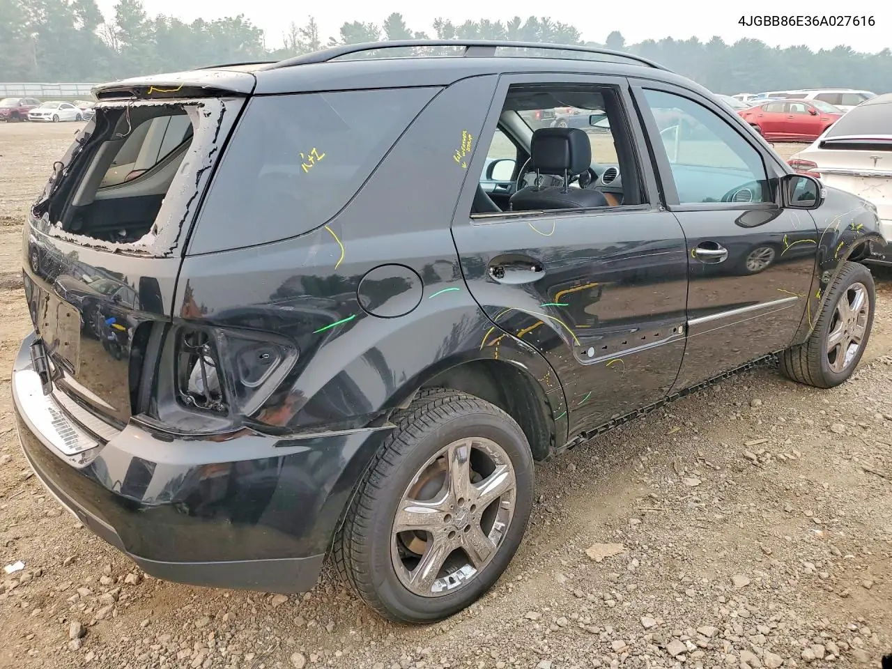 2006 Mercedes-Benz Ml 350 VIN: 4JGBB86E36A027616 Lot: 60896576