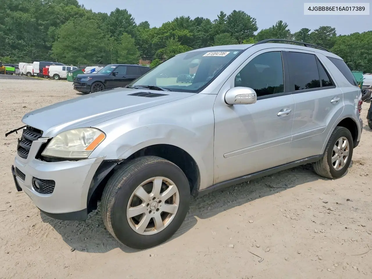 2006 Mercedes-Benz Ml 350 VIN: 4JGBB86E16A017389 Lot: 61004706