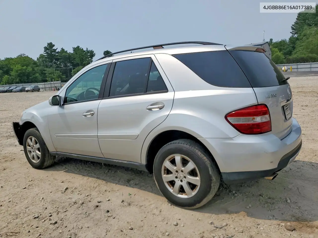2006 Mercedes-Benz Ml 350 VIN: 4JGBB86E16A017389 Lot: 61004706