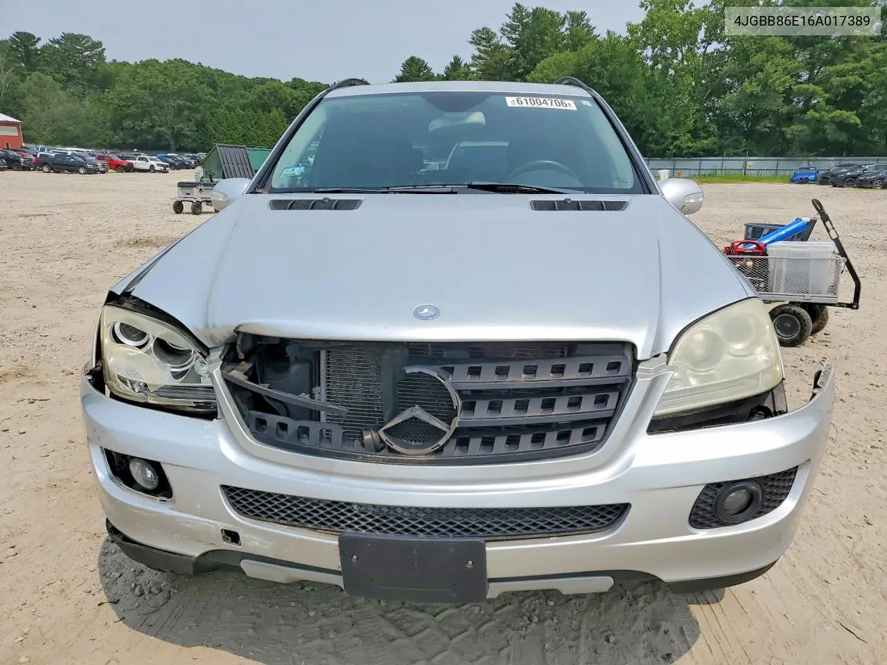 2006 Mercedes-Benz Ml 350 VIN: 4JGBB86E16A017389 Lot: 61004706