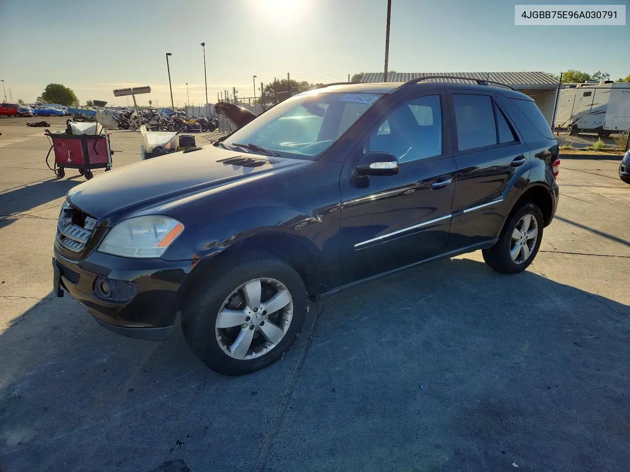 2006 Mercedes-Benz Ml 500 VIN: 4JGBB75E96A030791 Lot: 61164276