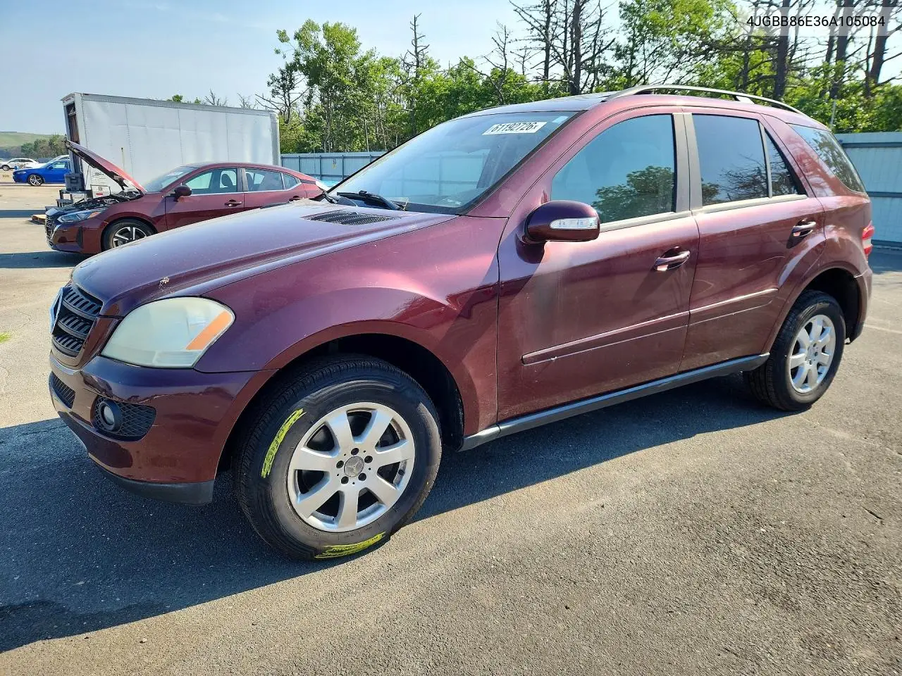 2006 Mercedes-Benz Ml 350 VIN: 4JGBB86E36A105084 Lot: 61192726