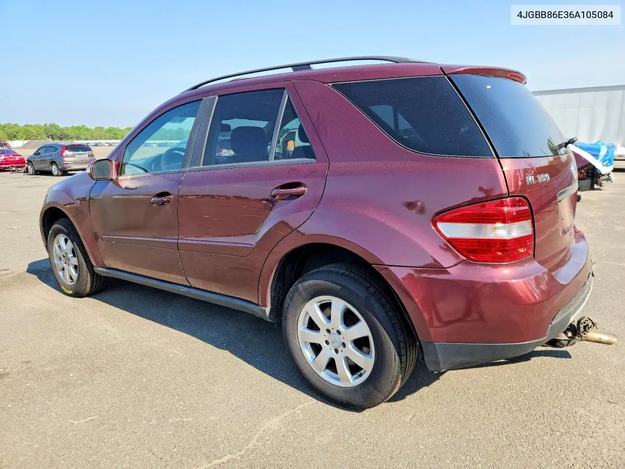 2006 Mercedes-Benz Ml 350 VIN: 4JGBB86E36A105084 Lot: 61192726