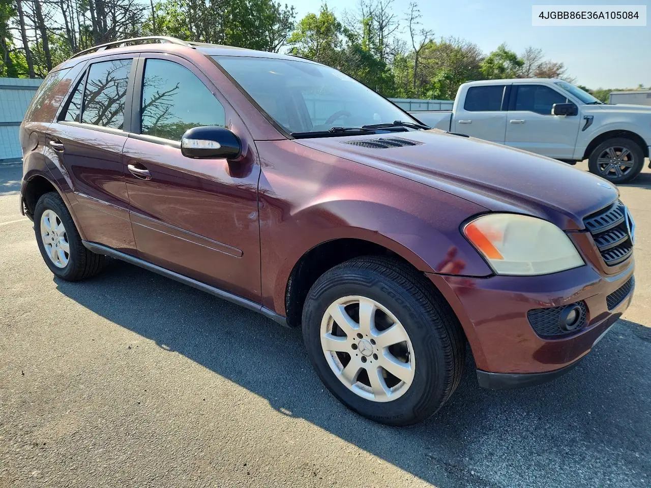 2006 Mercedes-Benz Ml 350 VIN: 4JGBB86E36A105084 Lot: 61192726