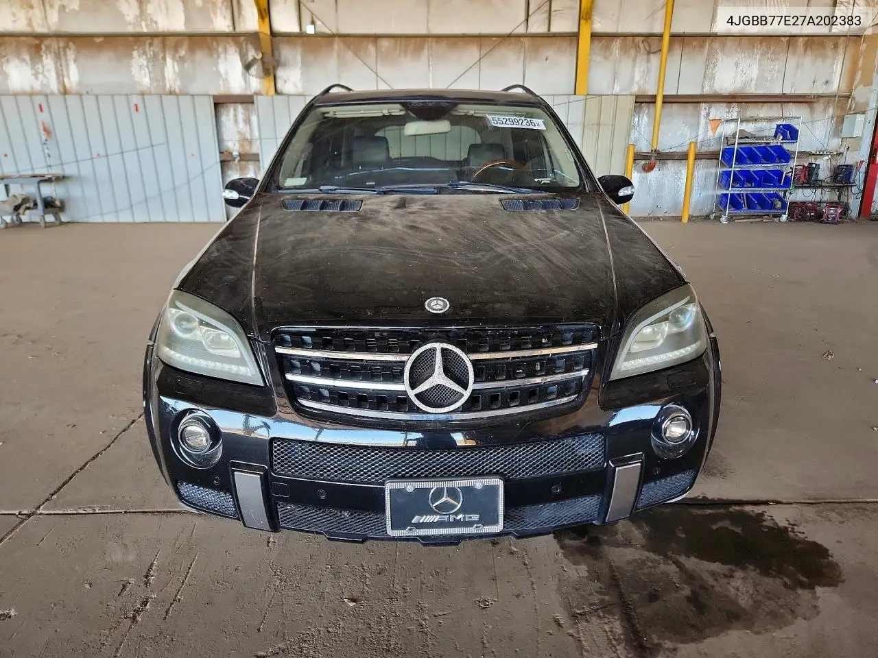 2007 Mercedes-Benz Ml 63 Amg VIN: 4JGBB77E27A202383 Lot: 55299236