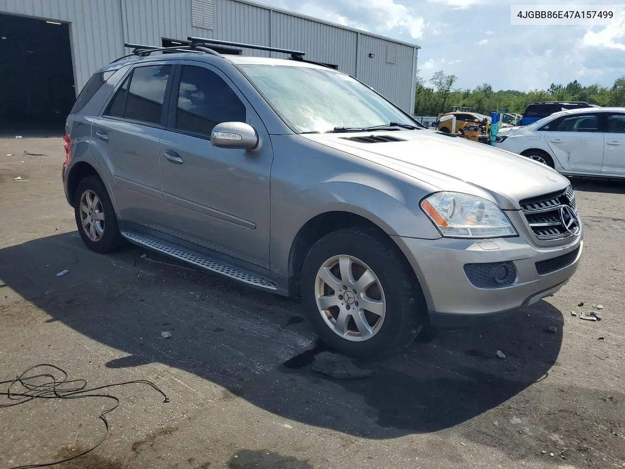 2007 Mercedes-Benz Ml 350 VIN: 4JGBB86E47A157499 Lot: 58115446