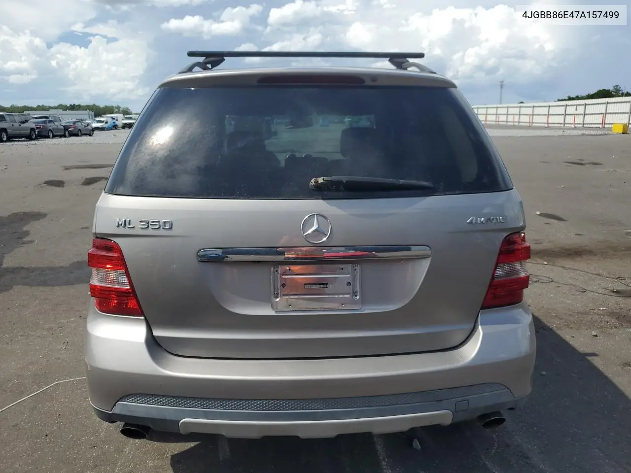 2007 Mercedes-Benz Ml 350 VIN: 4JGBB86E47A157499 Lot: 58115446
