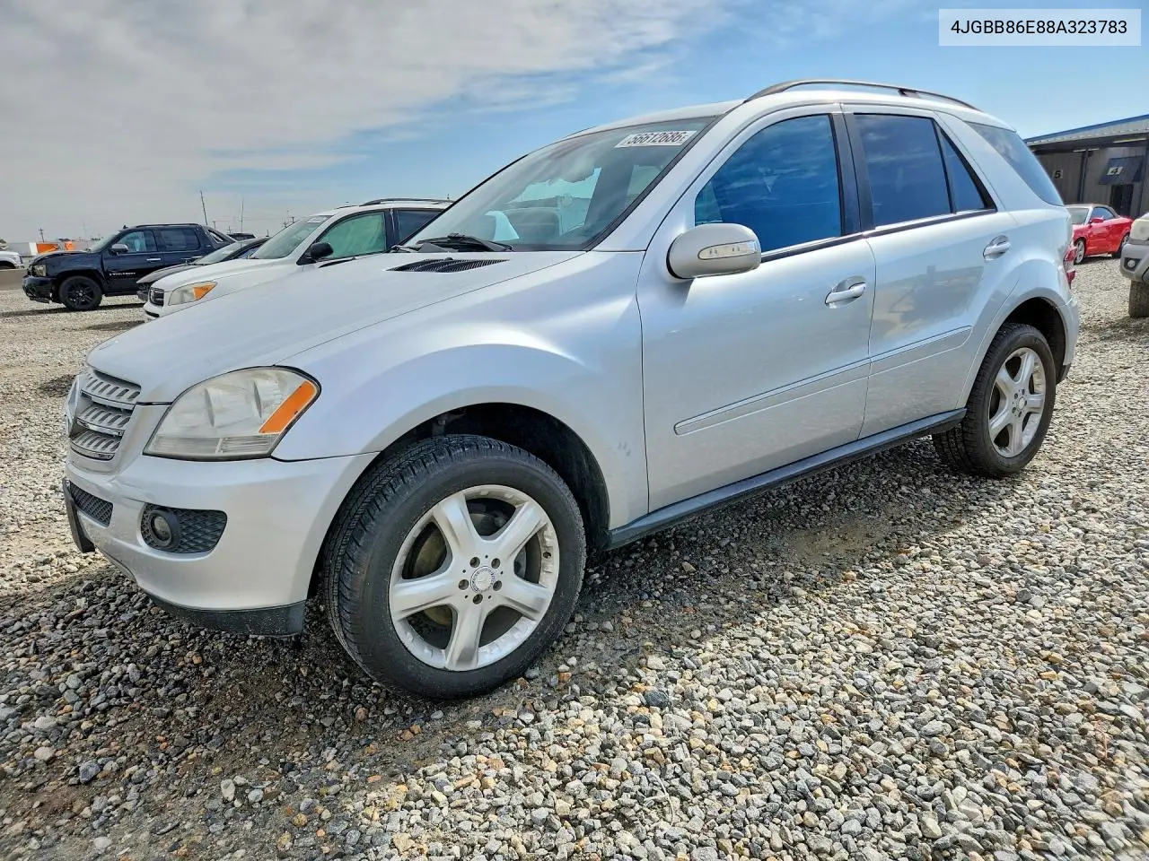 2008 Mercedes-Benz Ml 350 VIN: 4JGBB86E88A323783 Lot: 56612686