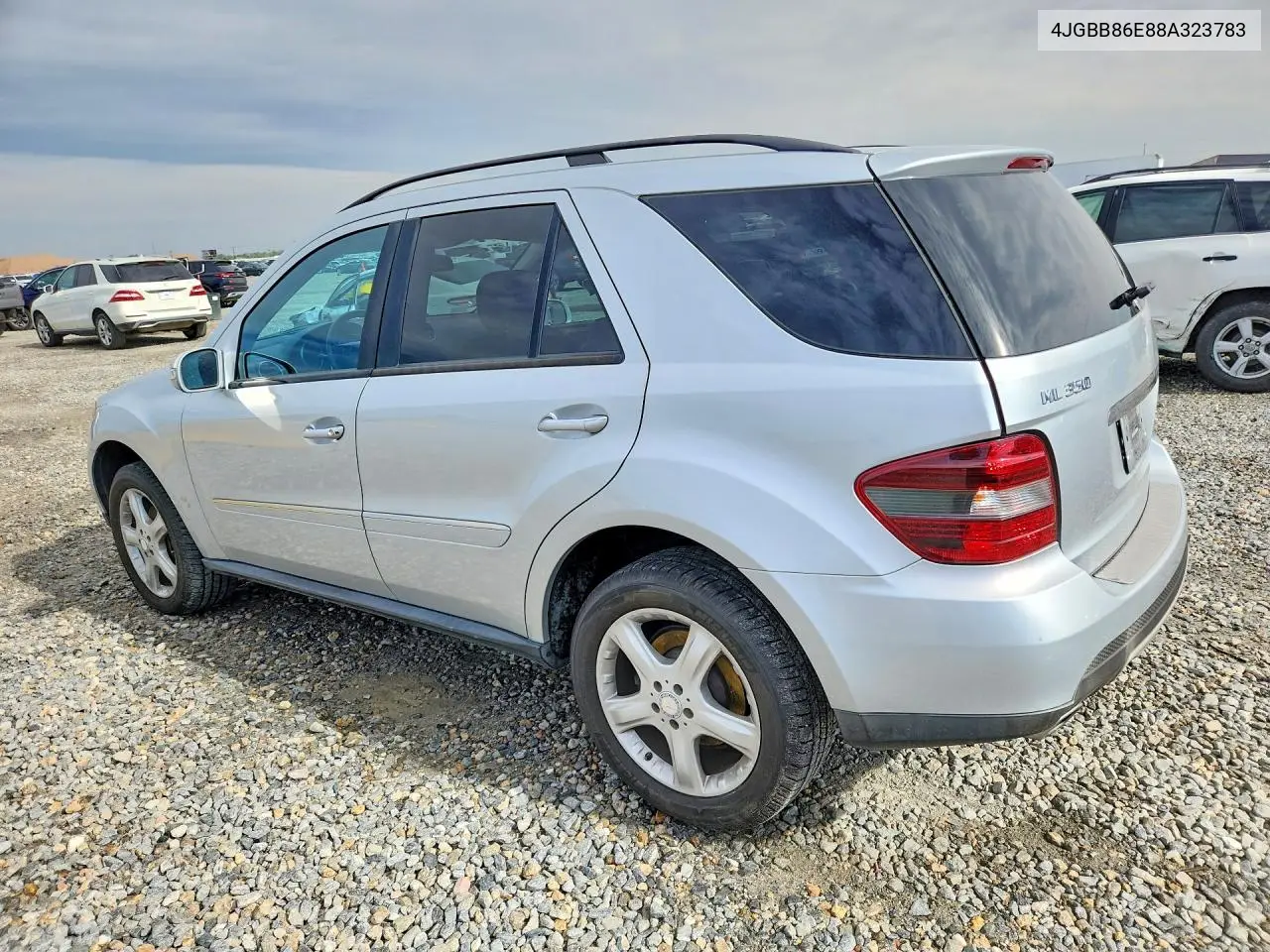 2008 Mercedes-Benz Ml 350 VIN: 4JGBB86E88A323783 Lot: 56612686
