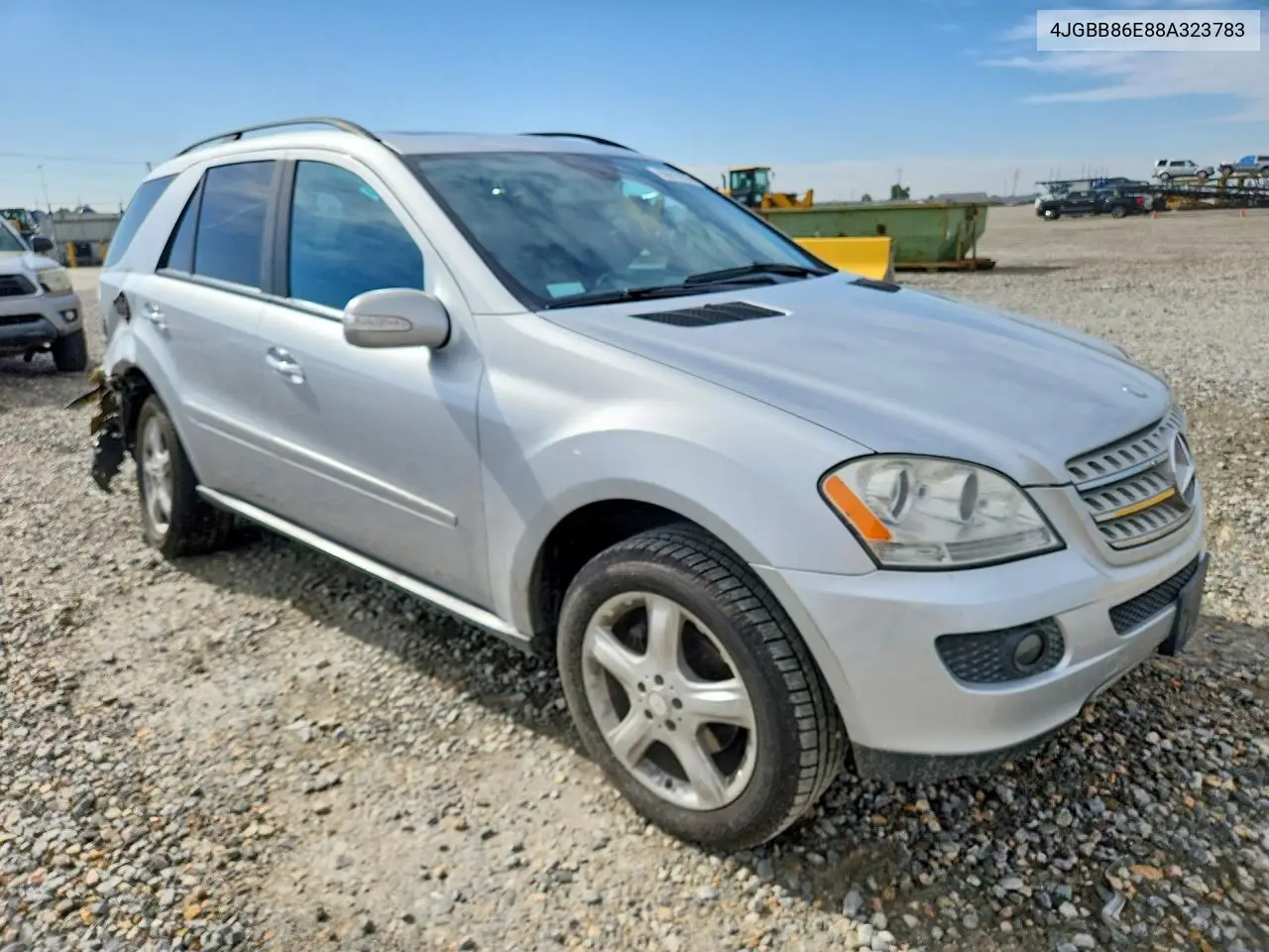 2008 Mercedes-Benz Ml 350 VIN: 4JGBB86E88A323783 Lot: 56612686