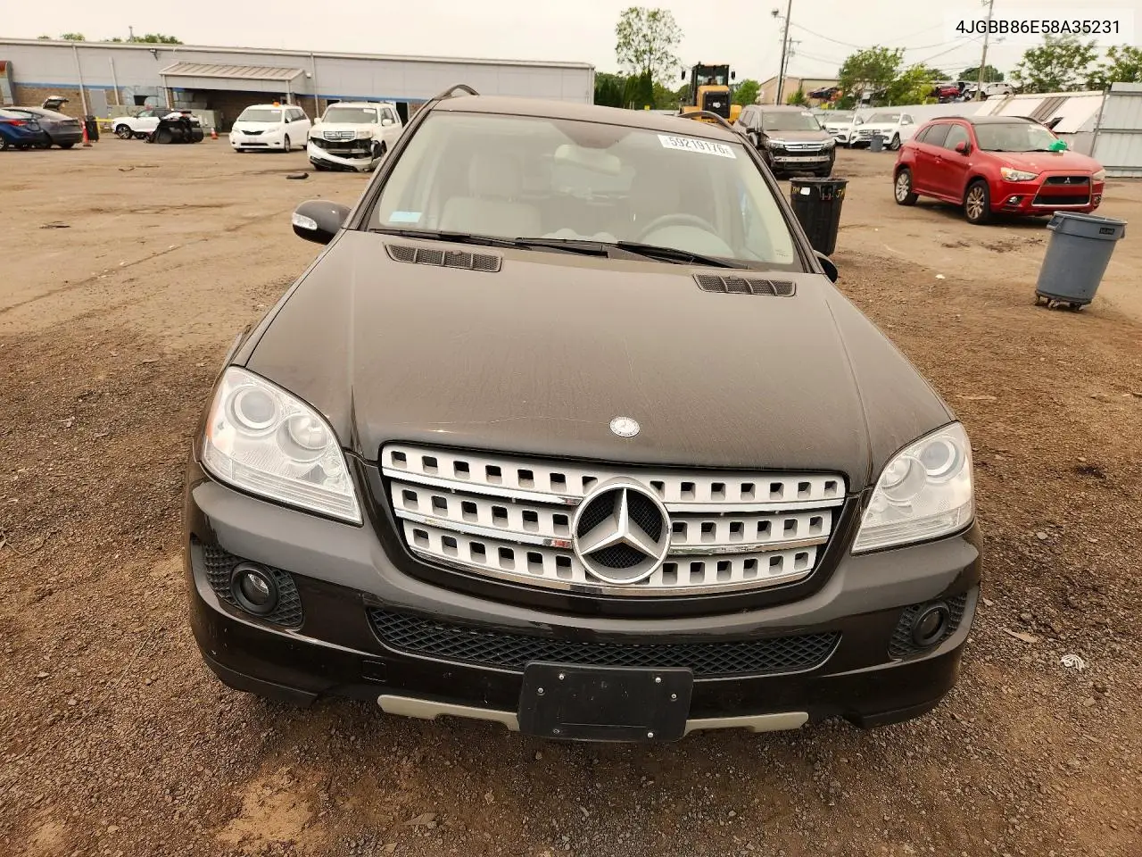 2008 Mercedes-Benz M-Class Ml550 4 Matic VIN: 4JGBB86E58A35231 Lot: 59219176