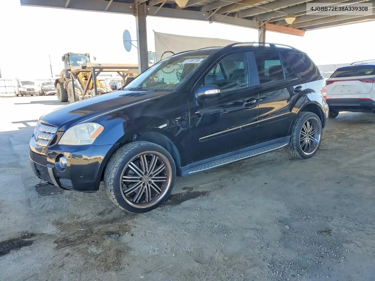 2008 Mercedes-Benz Ml 550 VIN: 4JGBB72E38A339308 Lot: 61189736