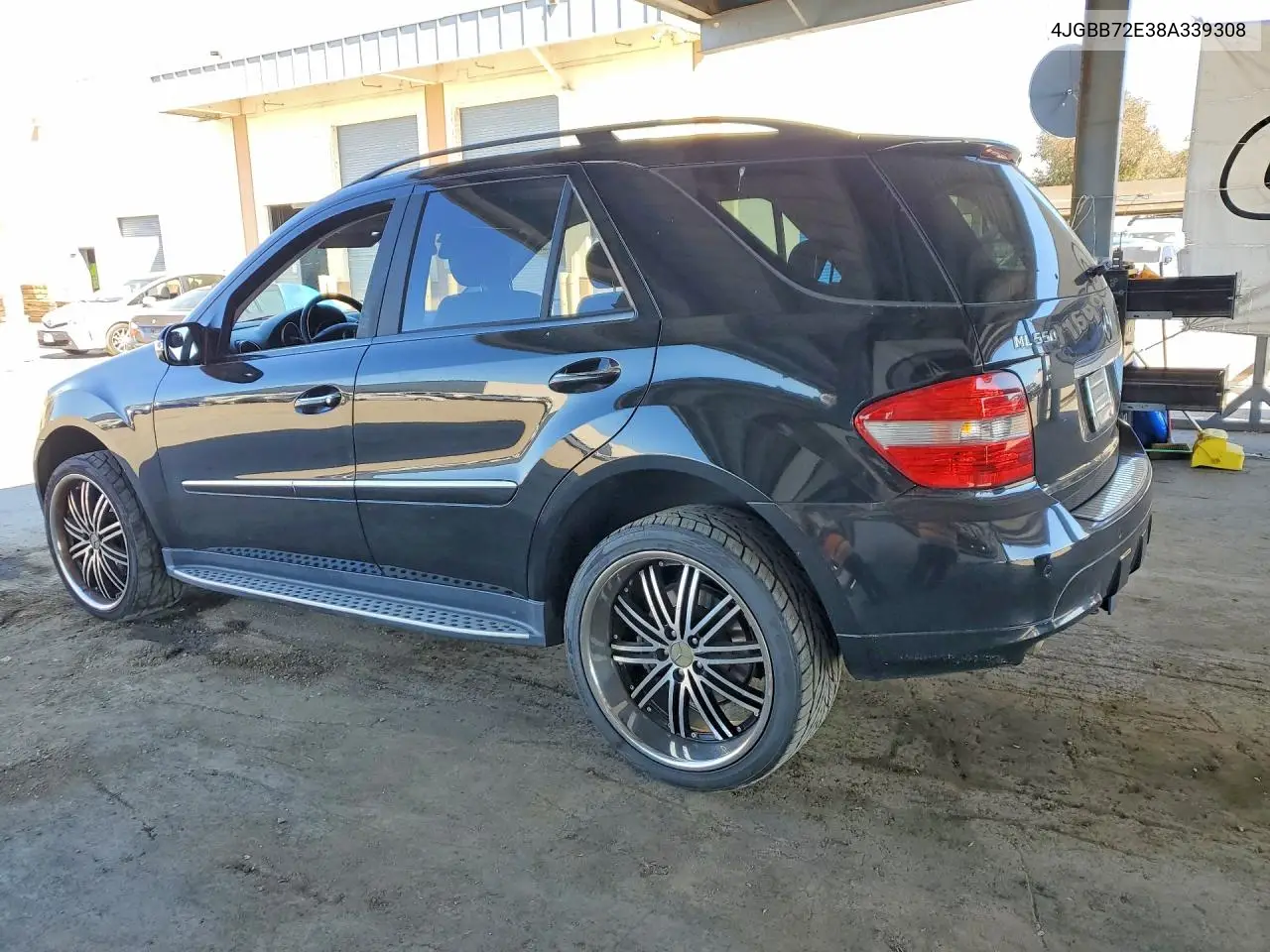 2008 Mercedes-Benz Ml 550 VIN: 4JGBB72E38A339308 Lot: 61189736