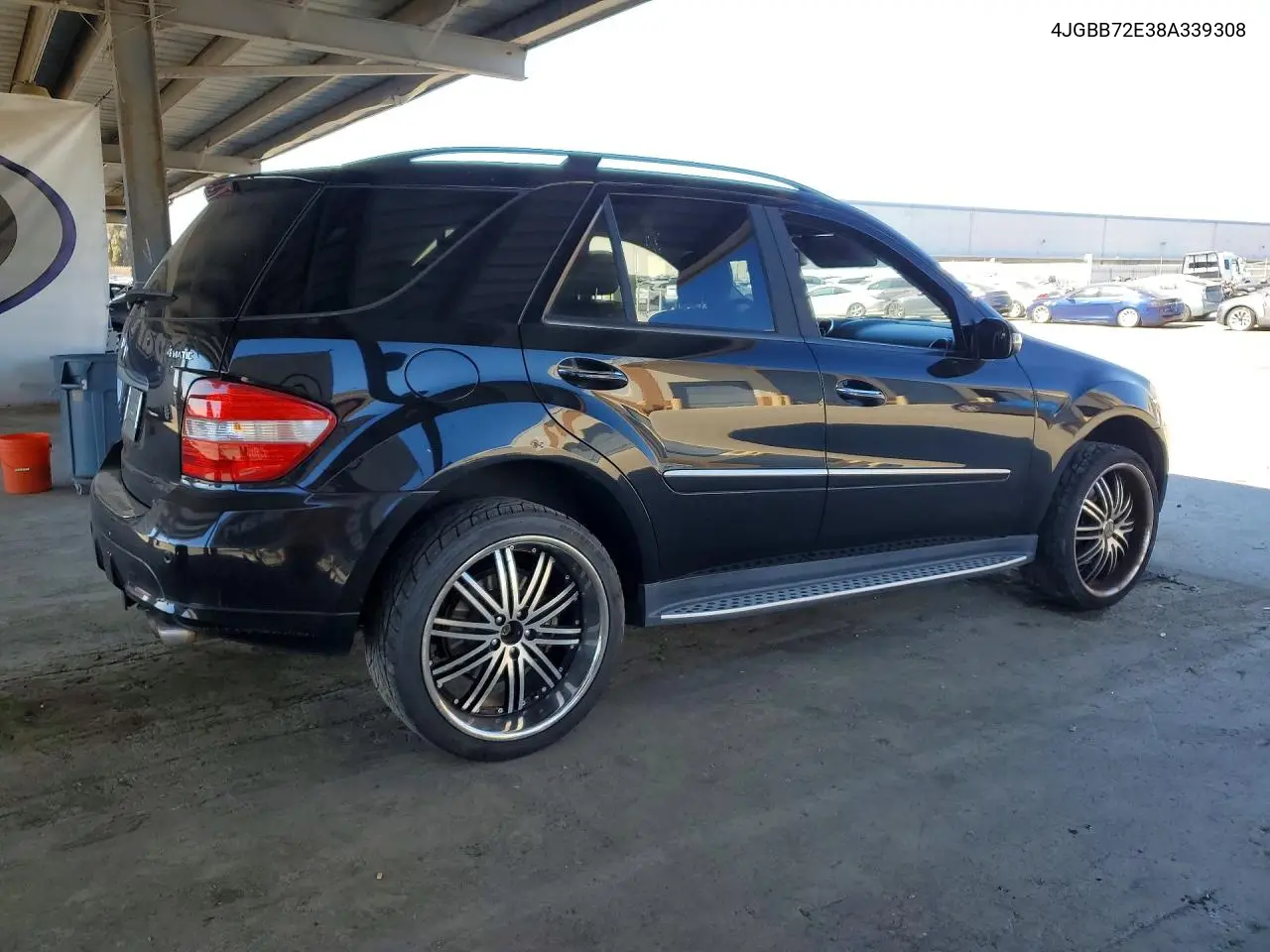 2008 Mercedes-Benz Ml 550 VIN: 4JGBB72E38A339308 Lot: 61189736