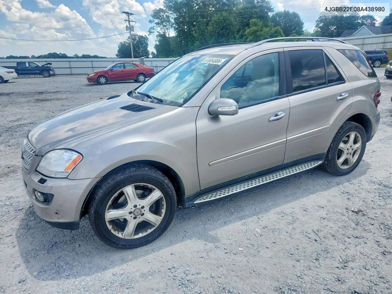 4JGBB22E08A438980 2008 Mercedes-Benz Ml 320 Cdi