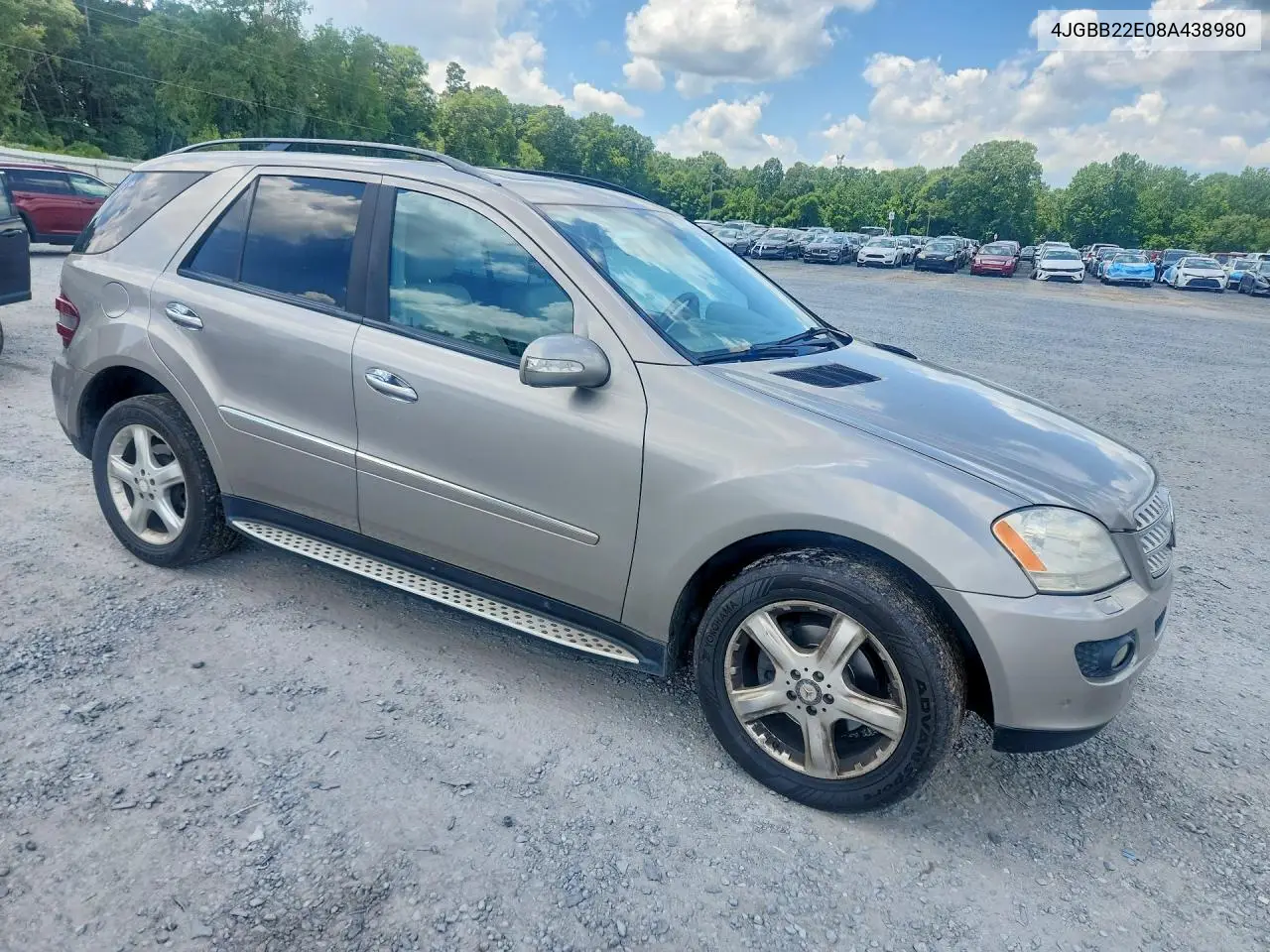 4JGBB22E08A438980 2008 Mercedes-Benz Ml 320 Cdi
