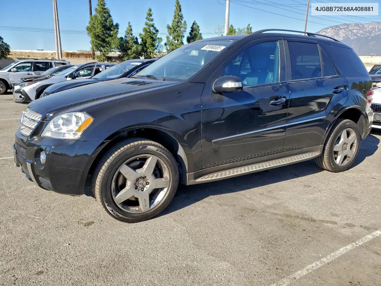 4JGBB72E68A408881 2008 Mercedes-Benz Ml 550