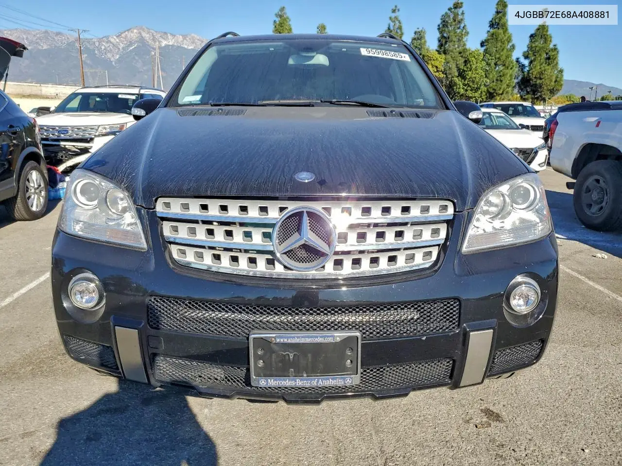 4JGBB72E68A408881 2008 Mercedes-Benz Ml 550