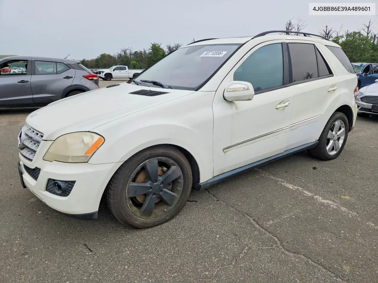 2009 Mercedes-Benz Ml 350 VIN: 4JGBB86E39A489601 Lot: 58710886