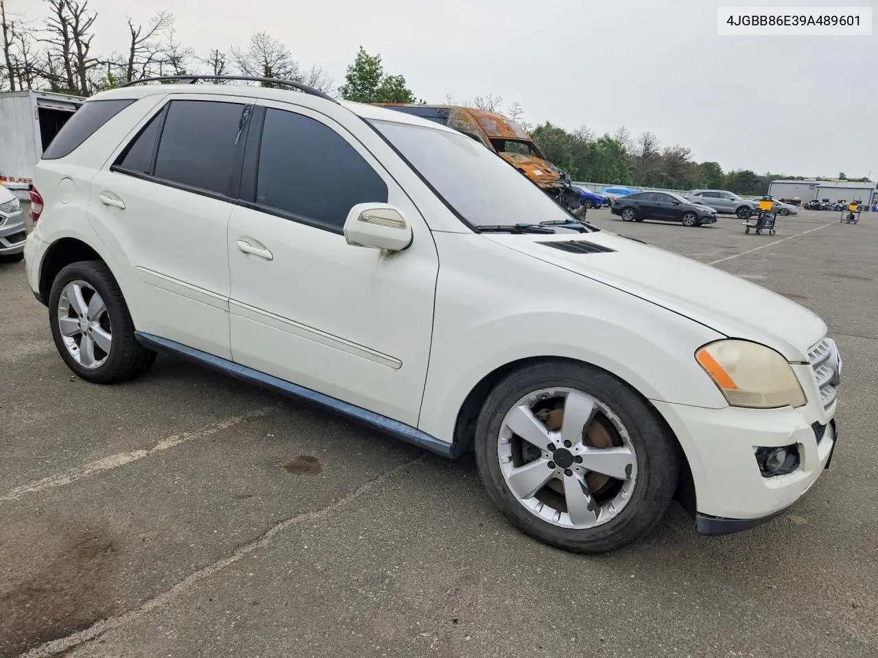 2009 Mercedes-Benz Ml 350 VIN: 4JGBB86E39A489601 Lot: 58710886