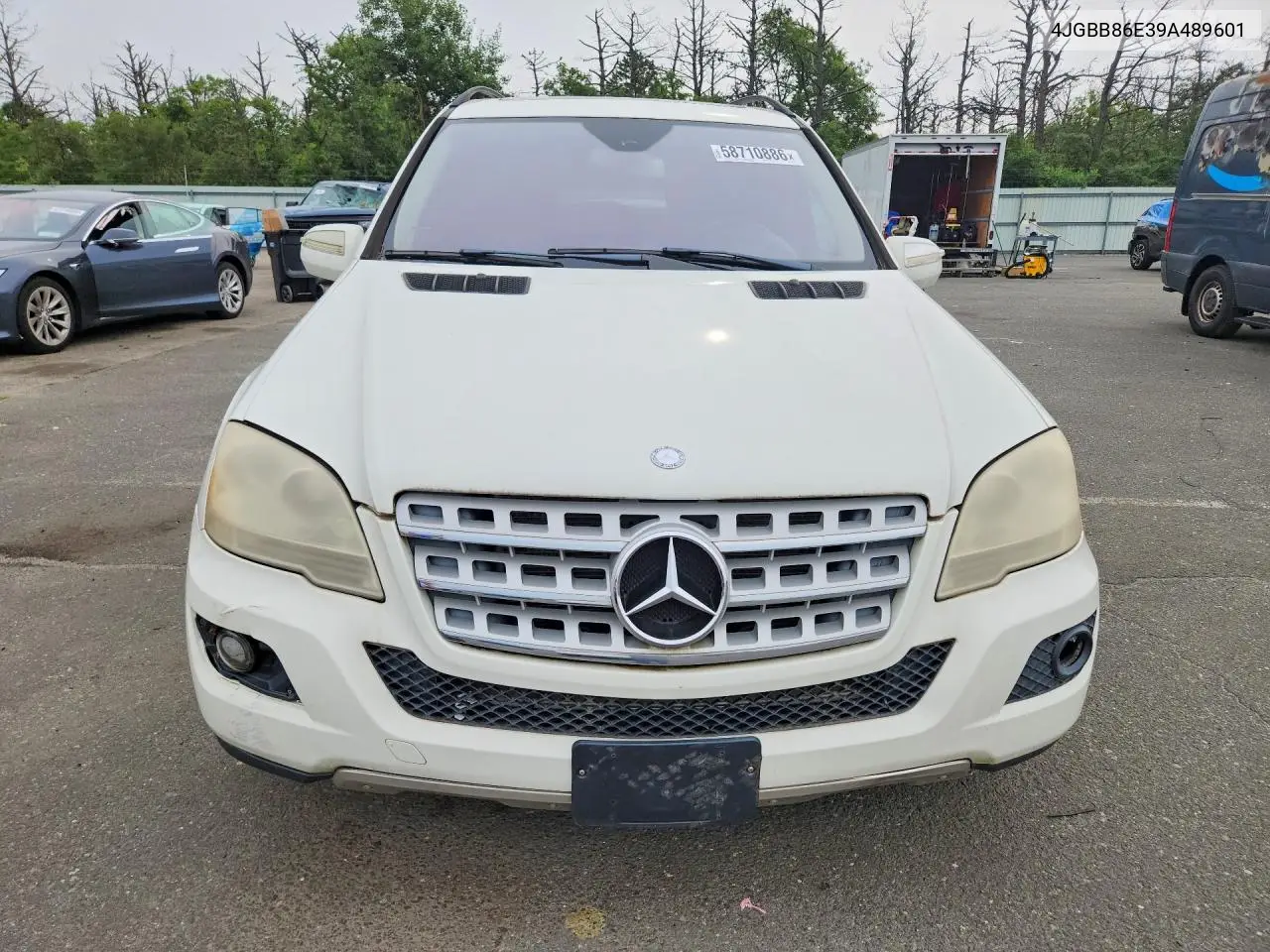 2009 Mercedes-Benz Ml 350 VIN: 4JGBB86E39A489601 Lot: 58710886