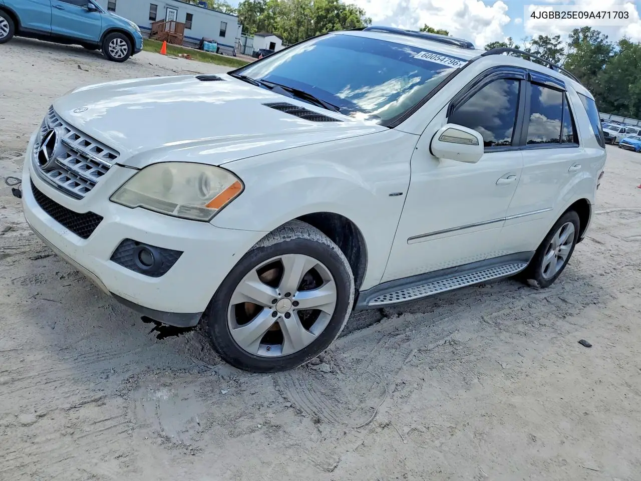 2009 Mercedes-Benz Ml VIN: 4JGBB25E09A471703 Lot: 60054796
