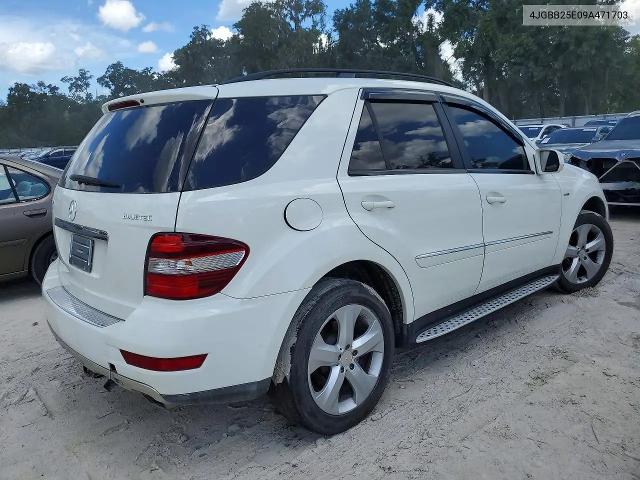 2009 Mercedes-Benz Ml VIN: 4JGBB25E09A471703 Lot: 60054796