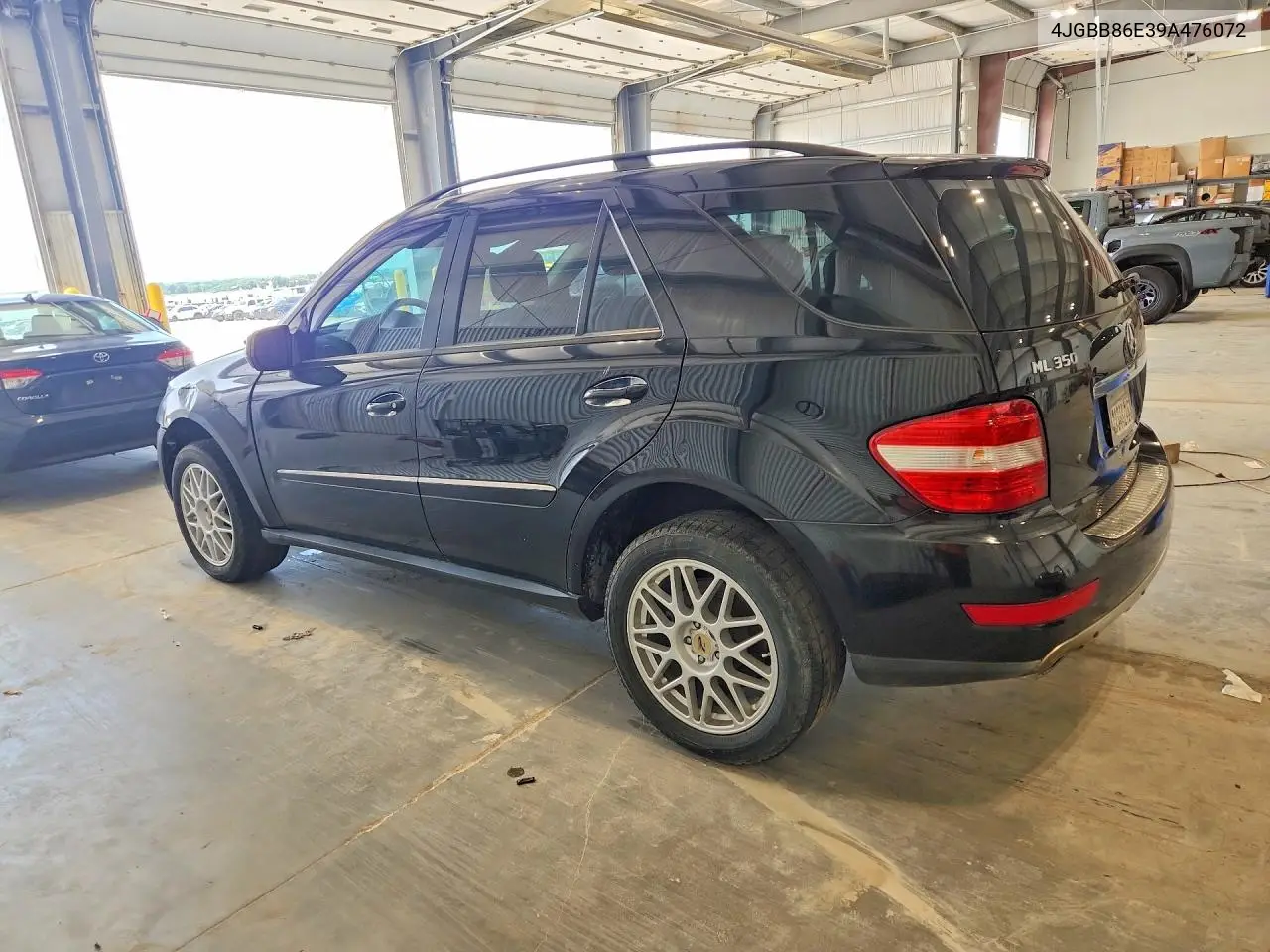 2009 Mercedes-Benz Ml 350 VIN: 4JGBB86E39A476072 Lot: 60163476