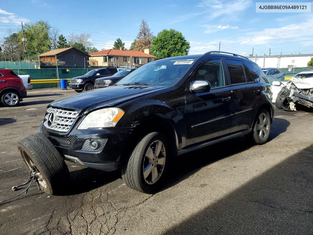 2009 Mercedes-Benz Ml 350 VIN: 4JGBB86E09A489121 Lot: 60233546