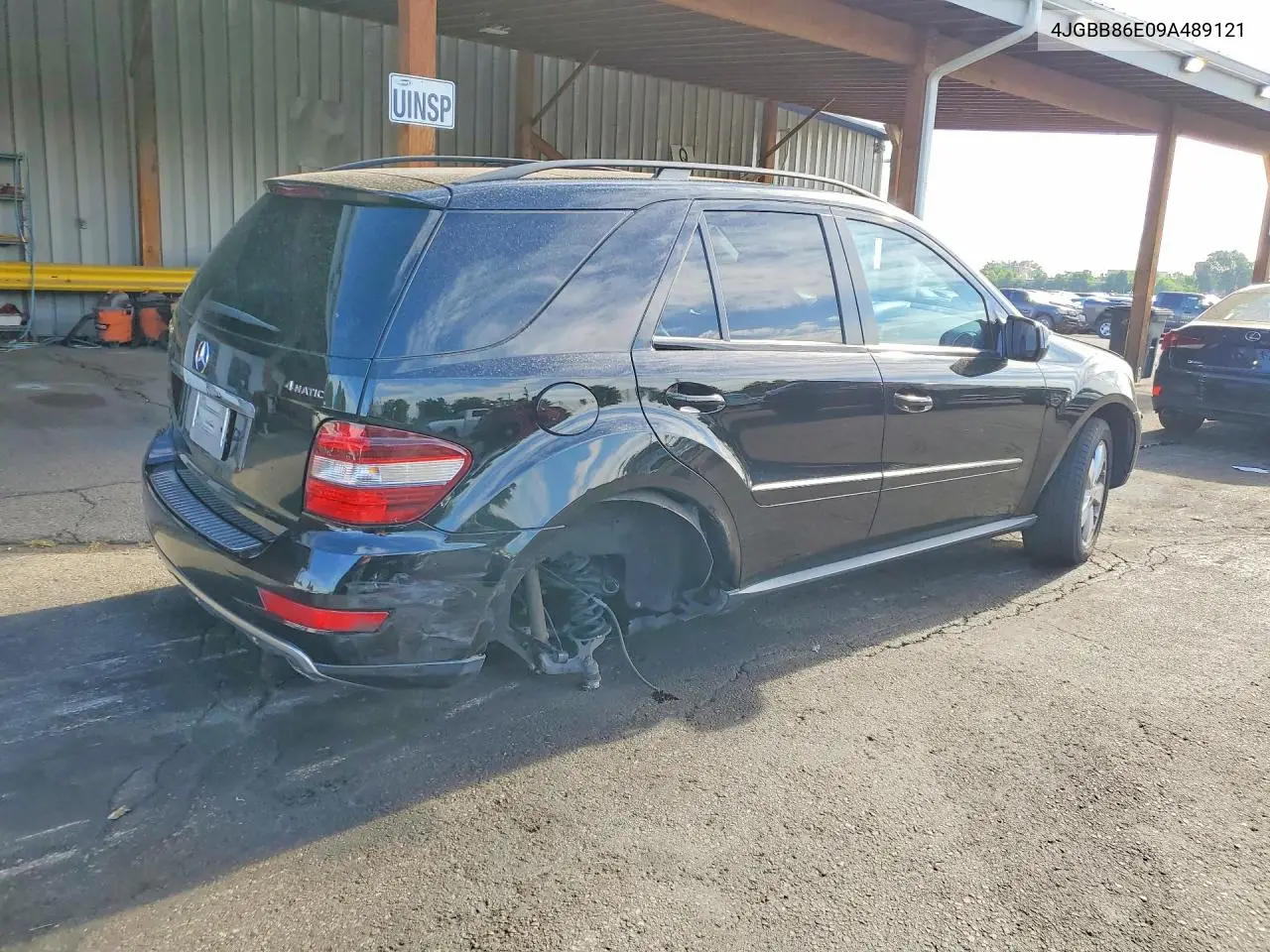 2009 Mercedes-Benz Ml 350 VIN: 4JGBB86E09A489121 Lot: 60233546