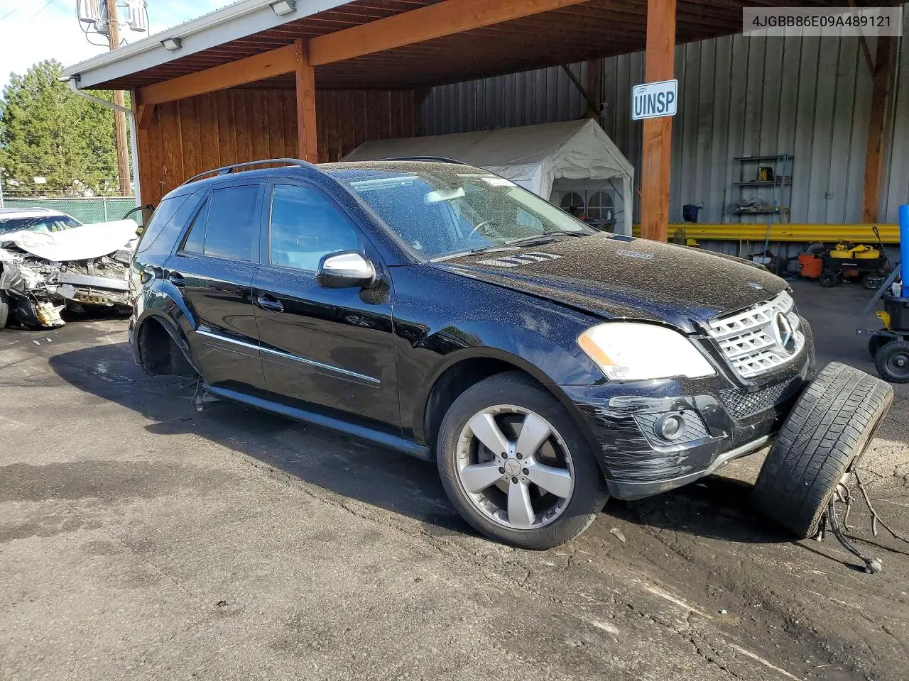 2009 Mercedes-Benz Ml 350 VIN: 4JGBB86E09A489121 Lot: 60233546