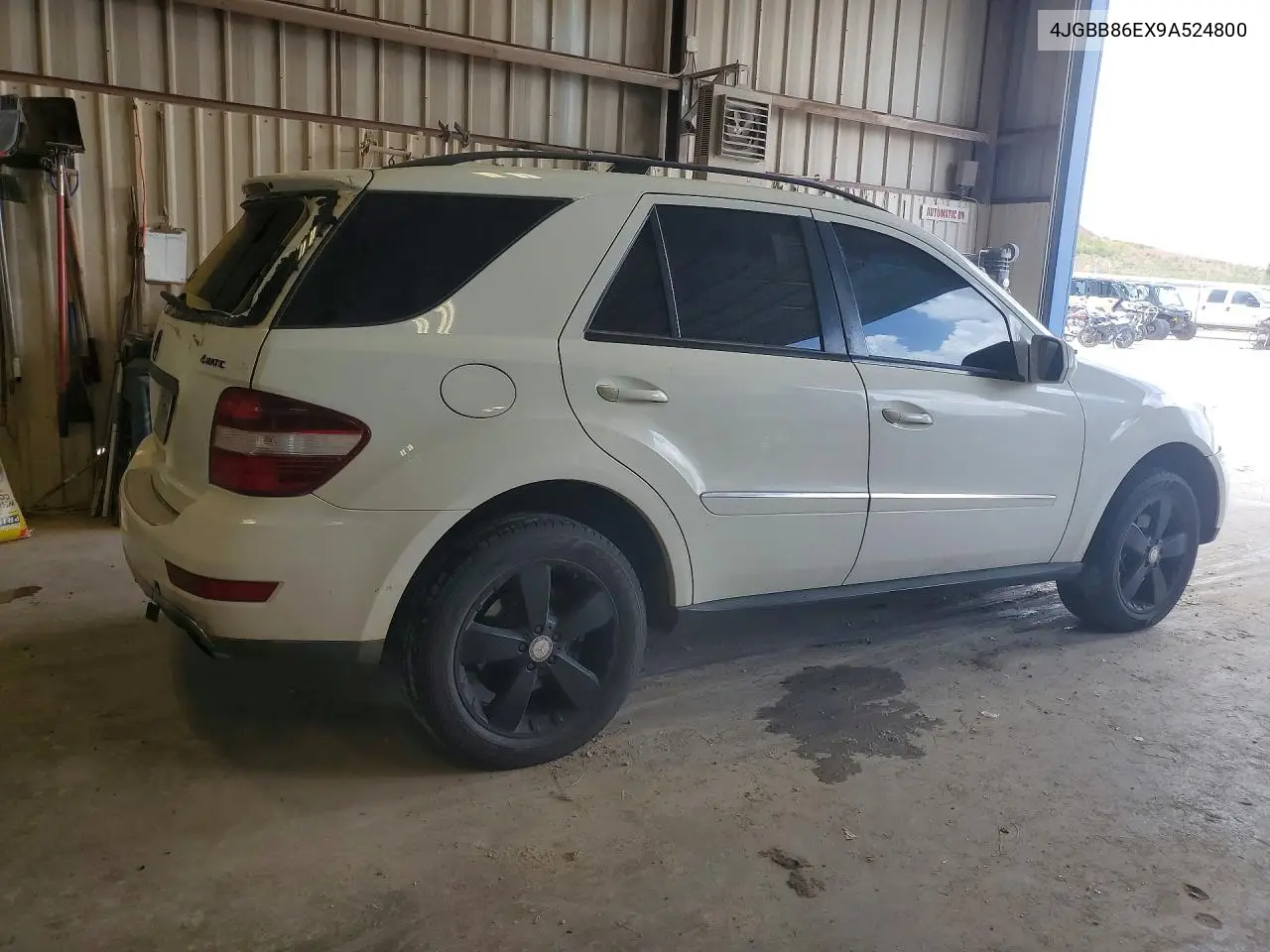 2009 Mercedes-Benz Ml 350 VIN: 4JGBB86EX9A524800 Lot: 60842206