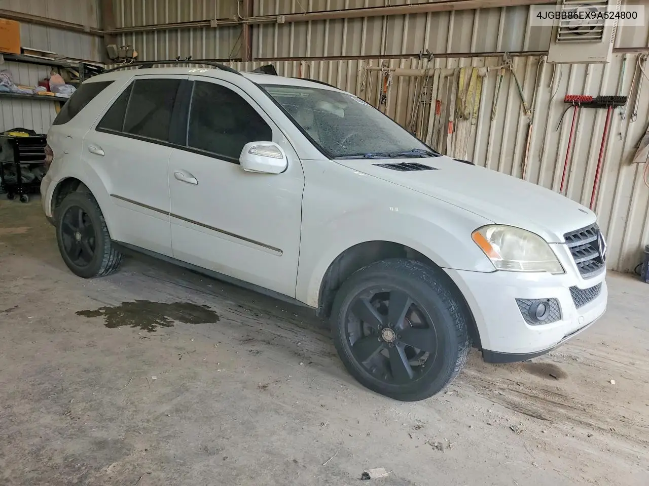 2009 Mercedes-Benz Ml 350 VIN: 4JGBB86EX9A524800 Lot: 60842206