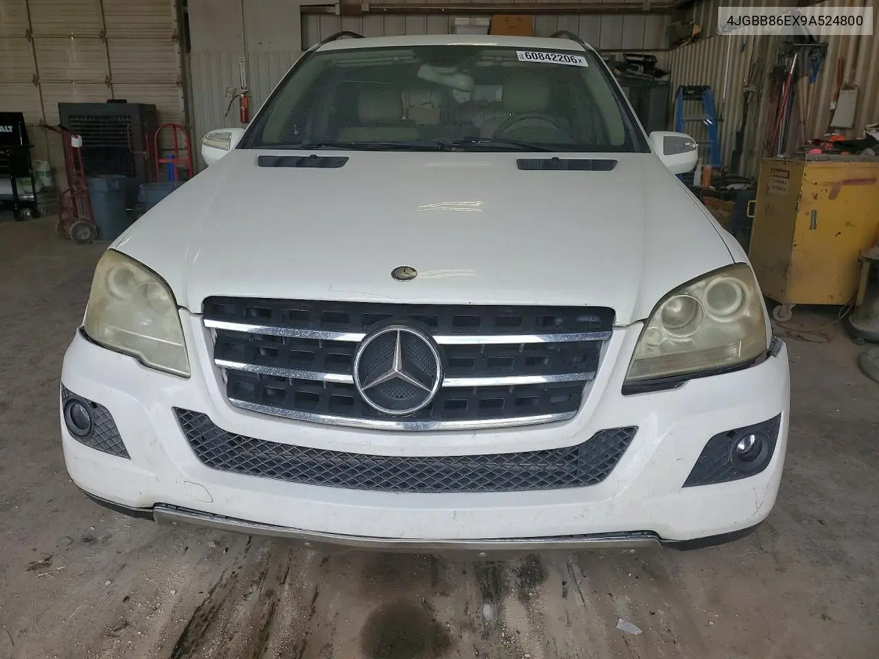 2009 Mercedes-Benz Ml 350 VIN: 4JGBB86EX9A524800 Lot: 60842206
