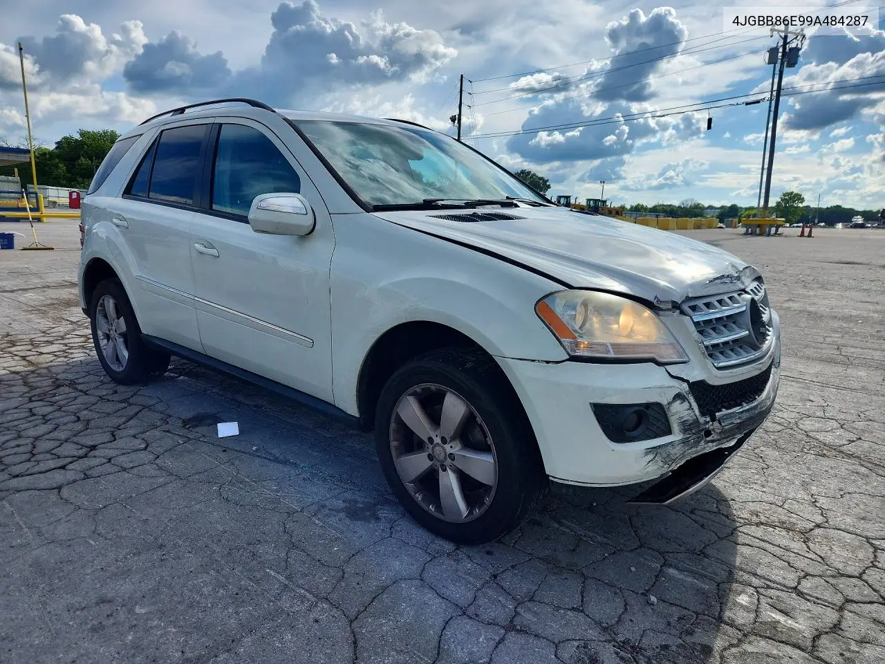 2009 Mercedes-Benz Ml 350 VIN: 4JGBB86E99A484287 Lot: 60981686