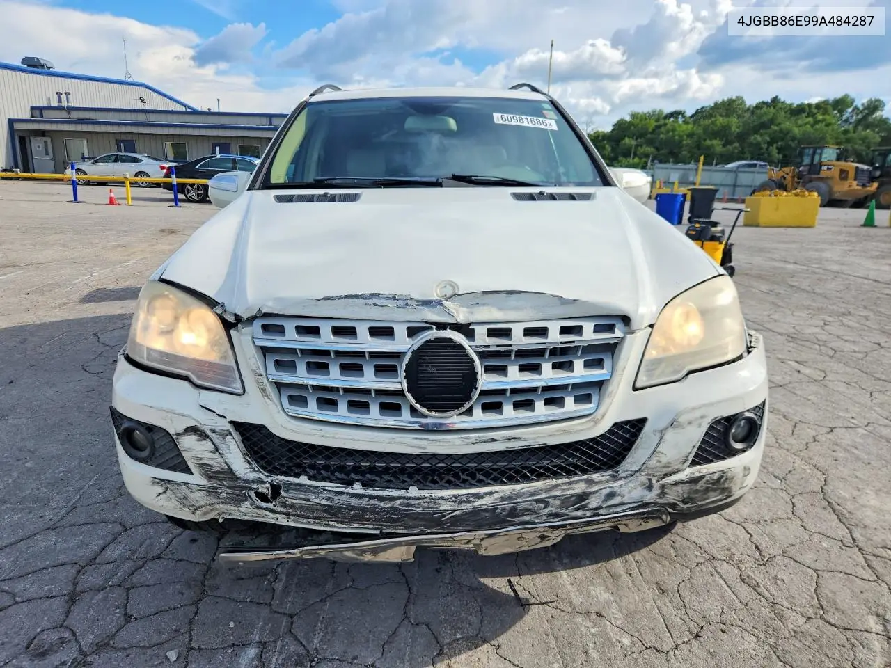 2009 Mercedes-Benz Ml 350 VIN: 4JGBB86E99A484287 Lot: 60981686