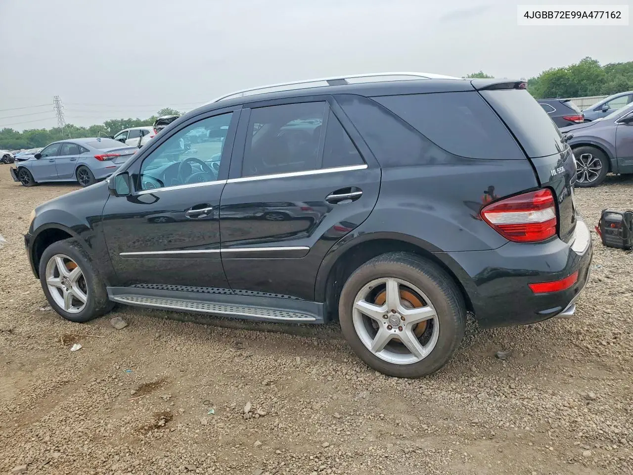 2009 Mercedes-Benz Ml 550 VIN: 4JGBB72E99A477162 Lot: 61325886