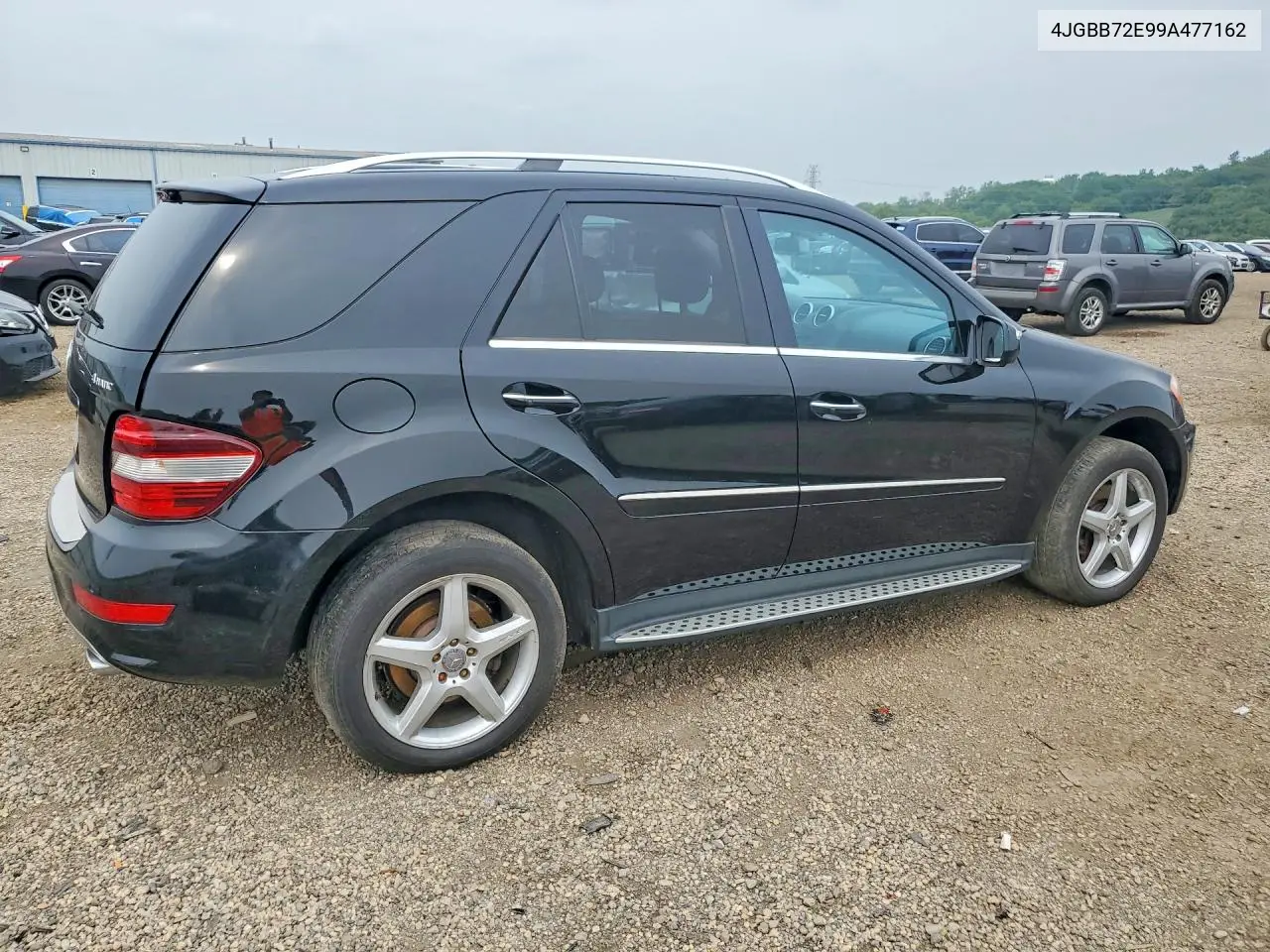 2009 Mercedes-Benz Ml 550 VIN: 4JGBB72E99A477162 Lot: 61325886