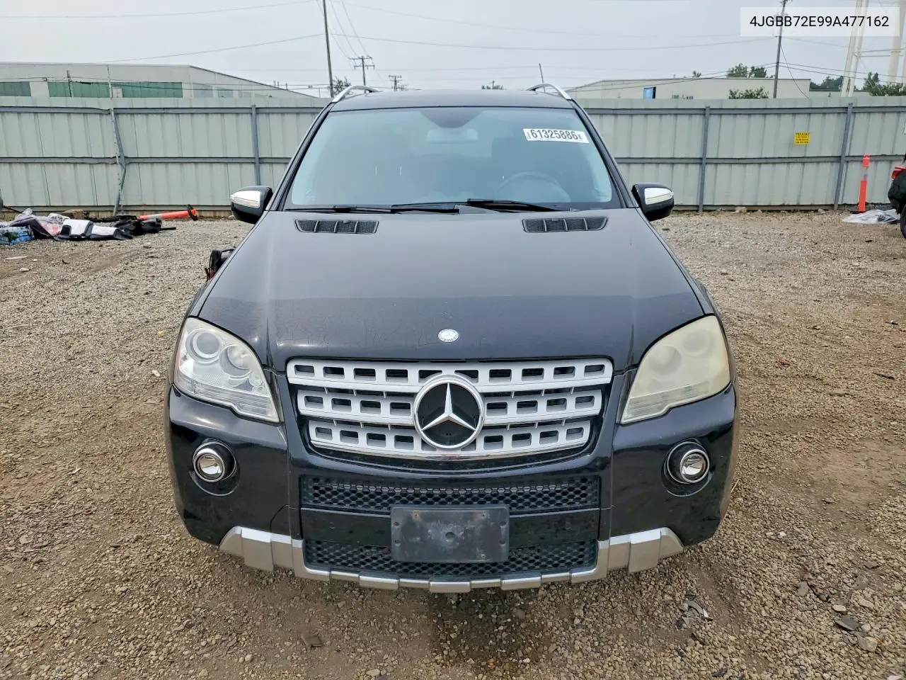 2009 Mercedes-Benz Ml 550 VIN: 4JGBB72E99A477162 Lot: 61325886