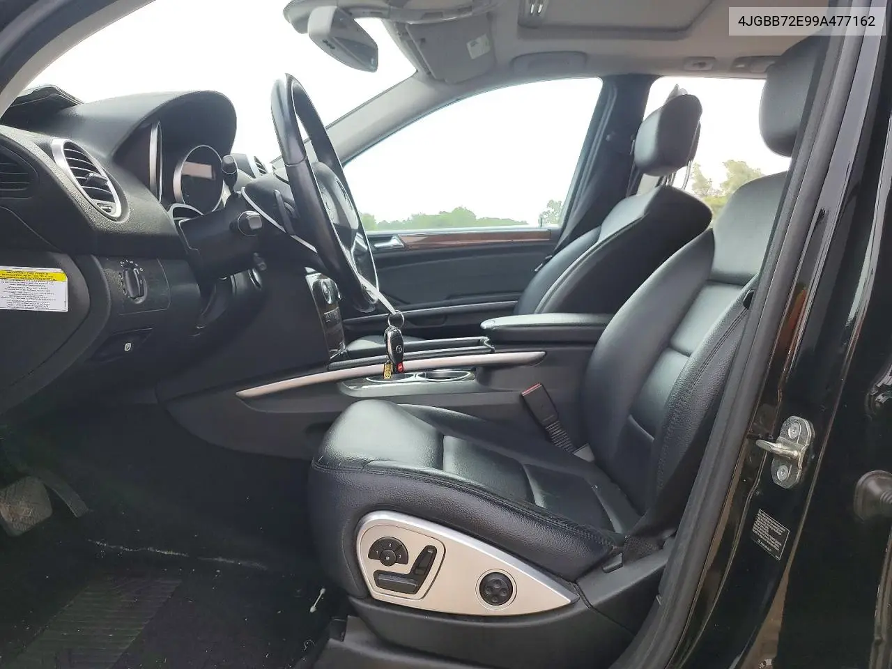 2009 Mercedes-Benz Ml 550 VIN: 4JGBB72E99A477162 Lot: 61325886