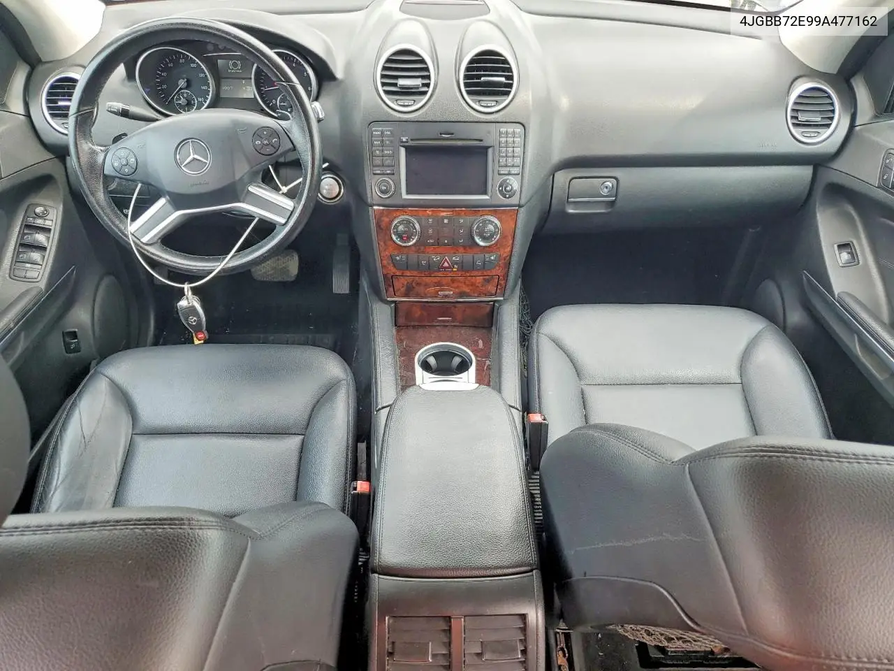 2009 Mercedes-Benz Ml 550 VIN: 4JGBB72E99A477162 Lot: 61325886