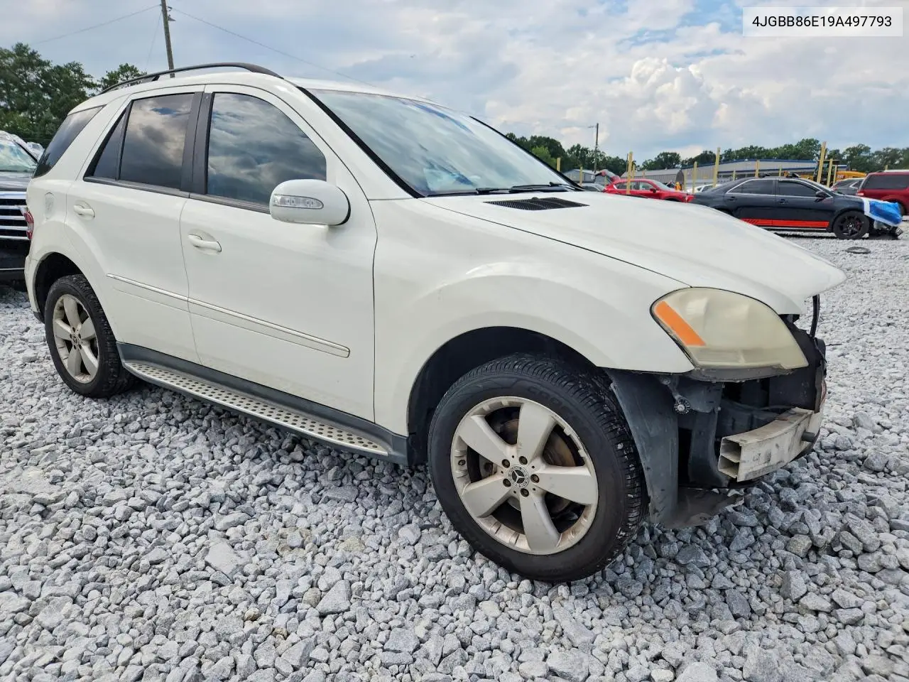 2009 Mercedes-Benz Ml 350 VIN: 4JGBB86E19A497793 Lot: 61379306