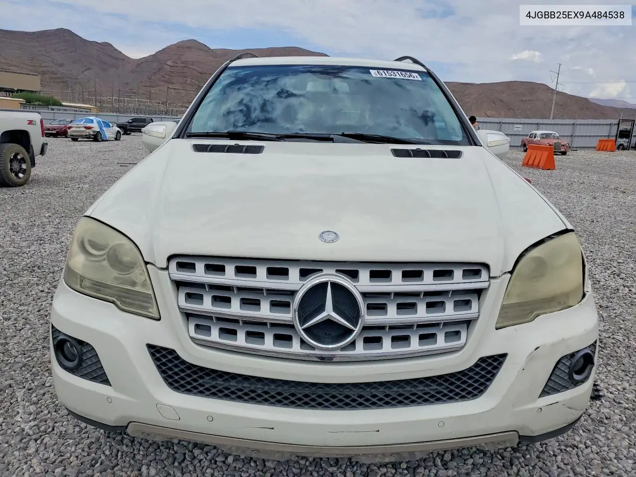 2009 Mercedes-Benz Ml VIN: 4JGBB25EX9A484538 Lot: 61531656