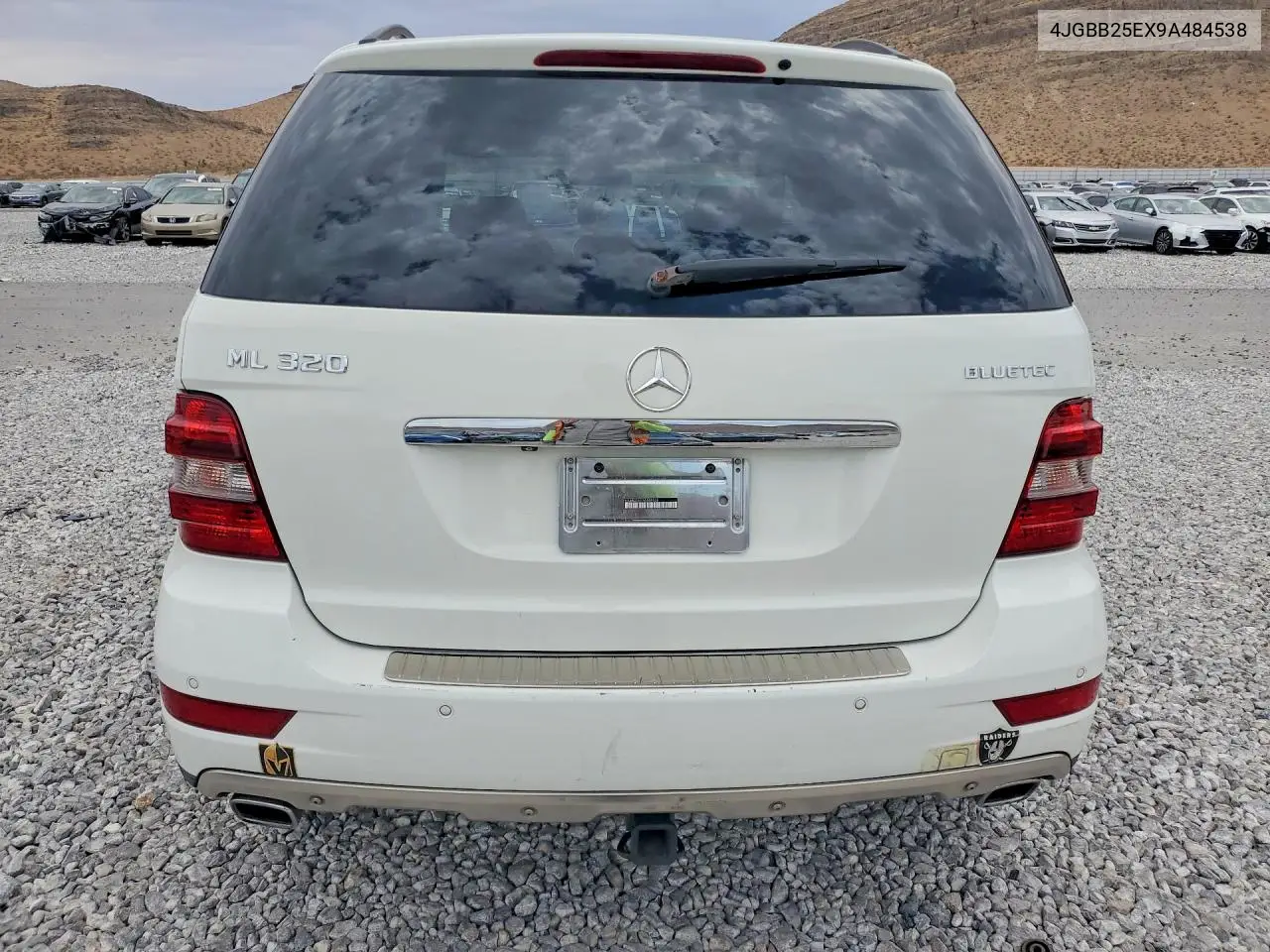2009 Mercedes-Benz Ml VIN: 4JGBB25EX9A484538 Lot: 61531656