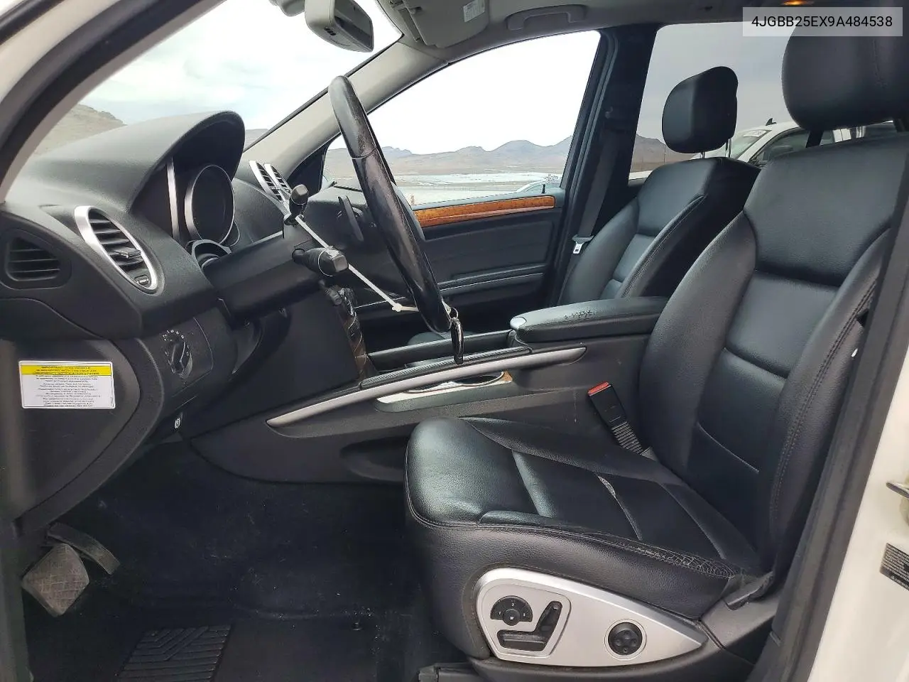 2009 Mercedes-Benz Ml VIN: 4JGBB25EX9A484538 Lot: 61531656