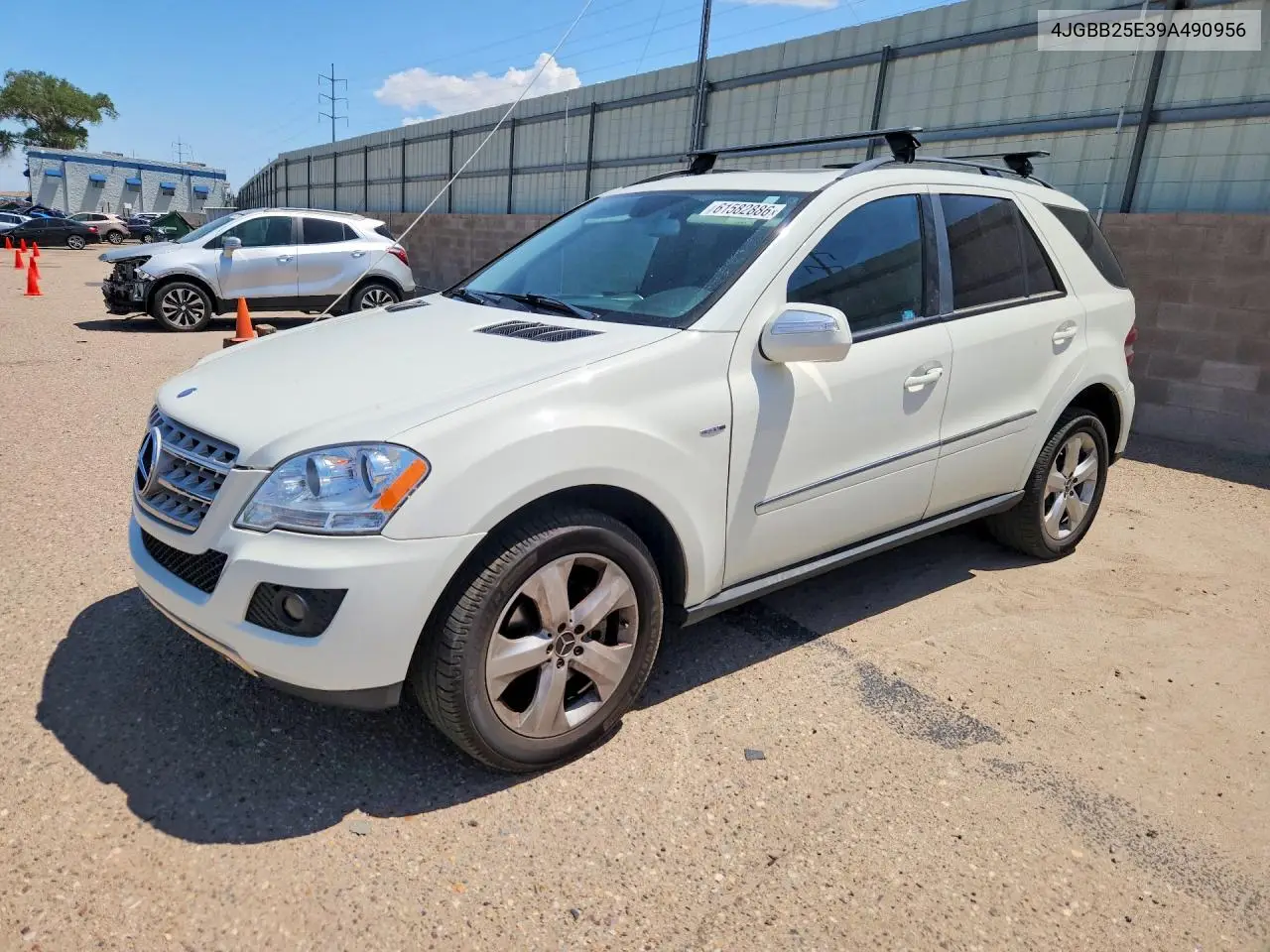 2009 Mercedes-Benz Ml VIN: 4JGBB25E39A490956 Lot: 61582886