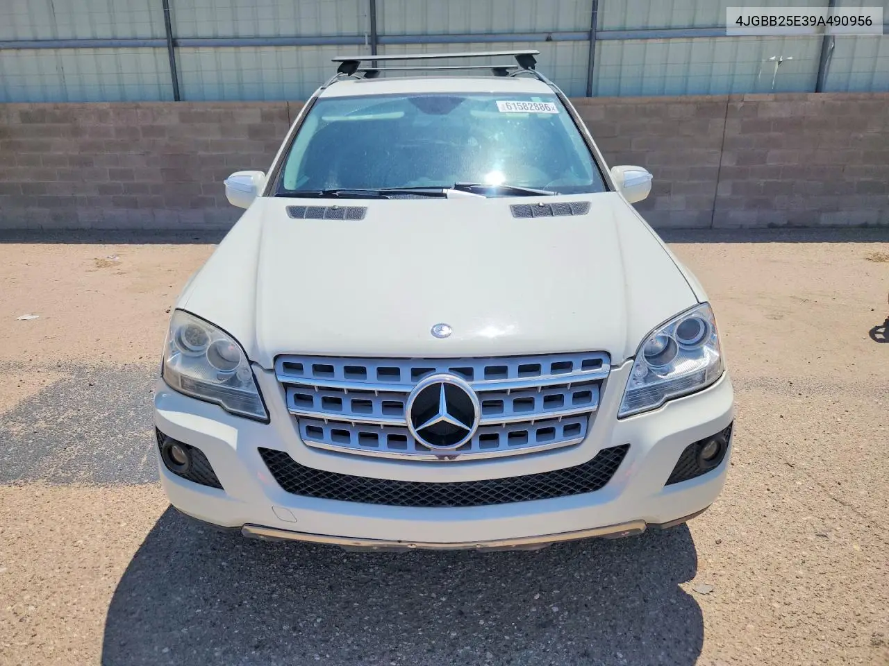 2009 Mercedes-Benz Ml VIN: 4JGBB25E39A490956 Lot: 61582886